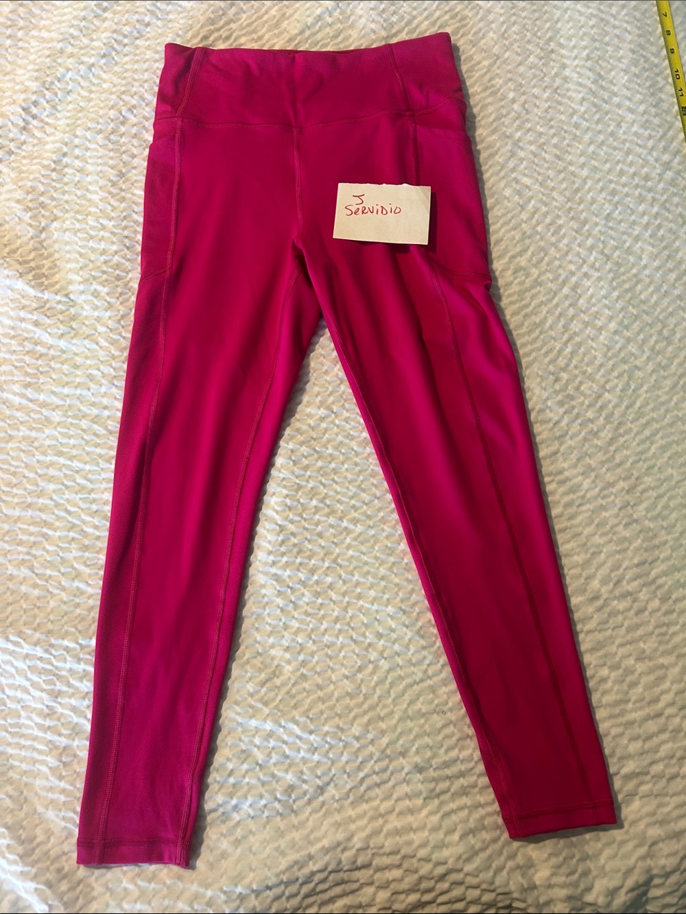 Victoria's Secret raspberry pink  Leggings- NWOT